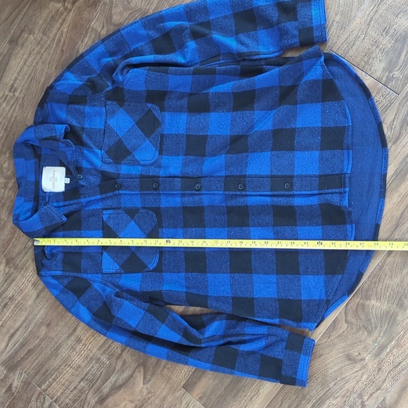 Casa Cabana Sienna Checked Longline Shirt - Picture 7 of 8